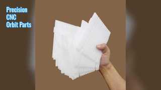 Πλαστικά εξαρτήματα τροχιάς κατεργασίας ακριβείας CNC