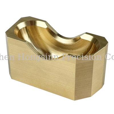 Προσαρμοσμένο CNC Εργασμένο Χαλκό Saddle Block.